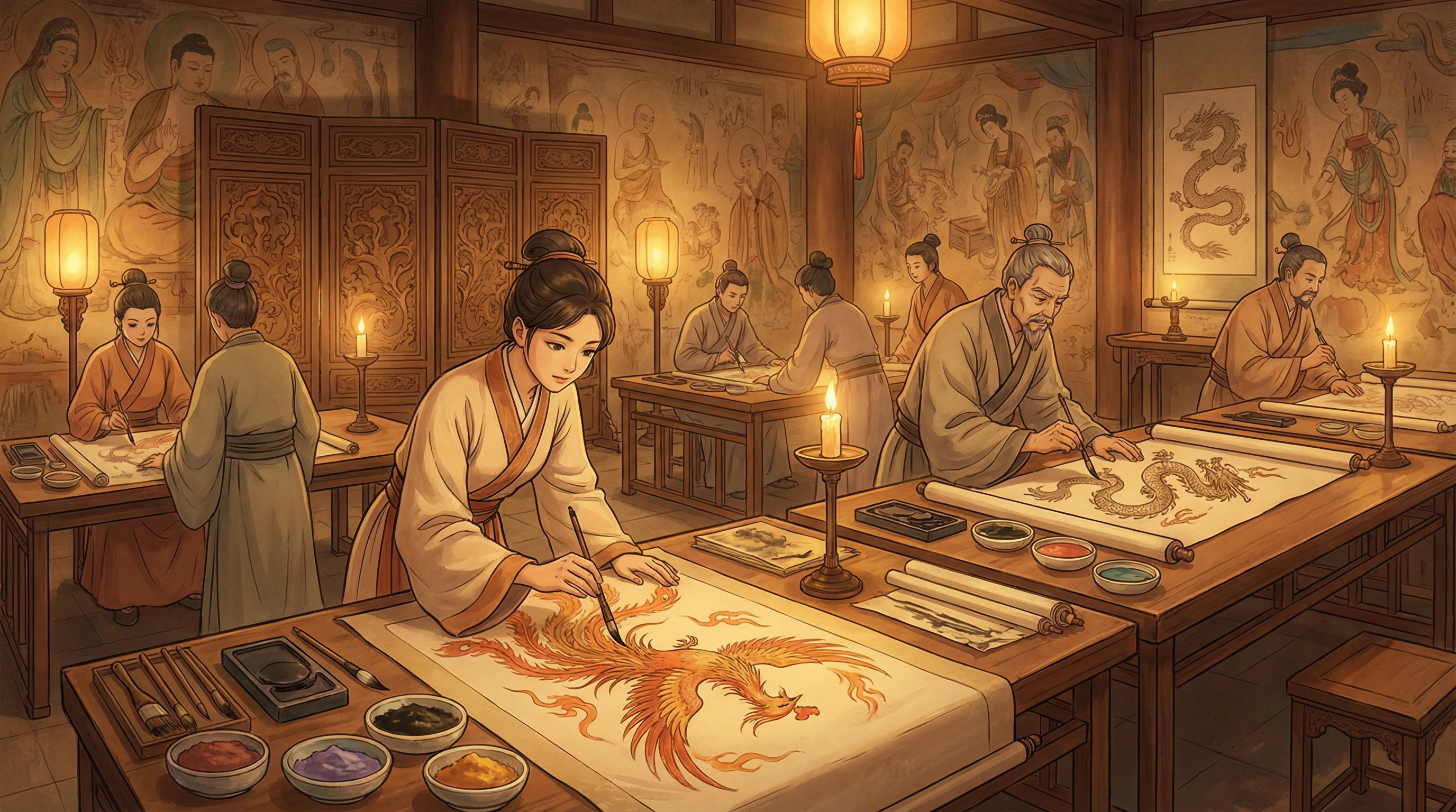 画师入驻 - 猴王传奇 国风动漫画师
